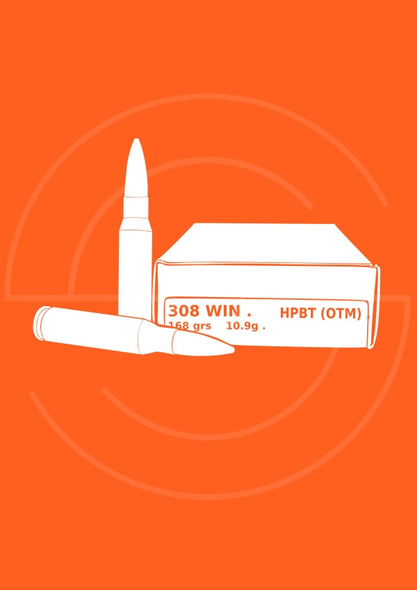 Calibre 308 Winchester (7.62x51mm)