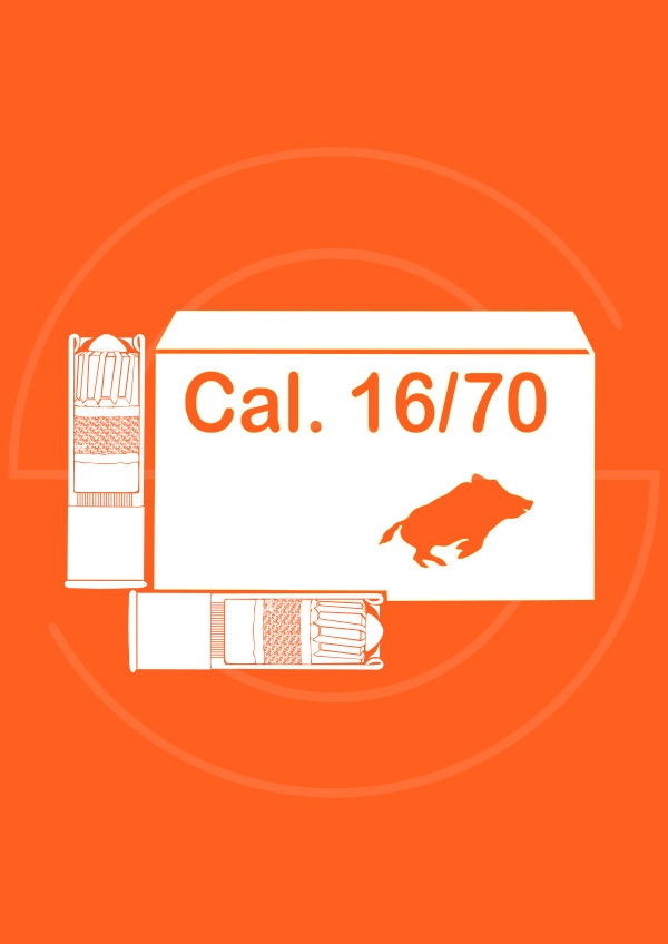 Calibre 16 / 70 (ou 2 3 / 4 pouces)